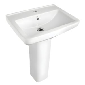 KENRICK - KSP201W Wash Basin With Pedestal