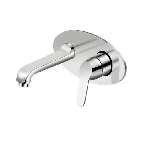KB1511023 Concealed Wall Mounted Basin Mixer Trims - Single Lever