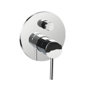 KB111014 2 Inlet Concealed Bath & Shower Mixer Trims - Single Lever