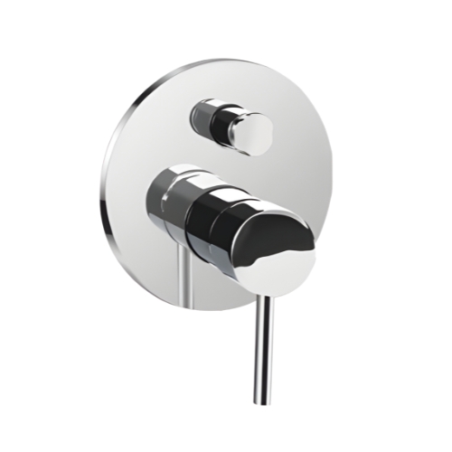 KB111014 2 Inlet Concealed Bath & Shower Mixer Trims - Single Lever