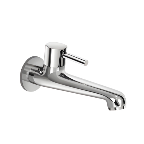 KB111033 Long Body Bib Cock with Flange