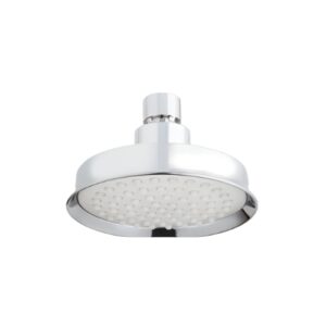 KA550025 Single Function ABS Round Overhead Shower 4.5” with SS Shower Arm 5” & Flange