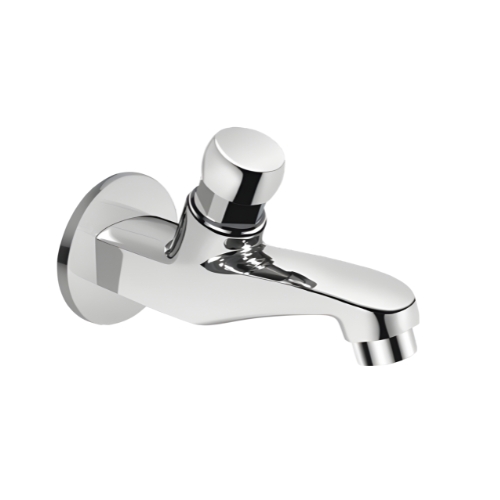 KA860002 Self Closing Bib Tap with Flange