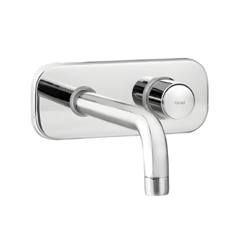 KB1811046 Concealed Self Closing Wall Mounted Basin Tap Body with Trims- Cold Only