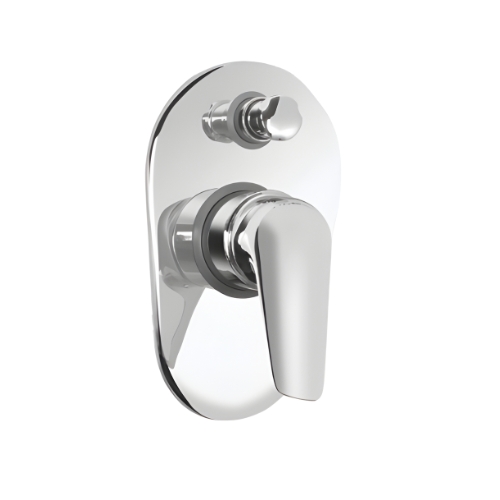 KB1311014 2 Inlet Concealed Bath & Shower Mixer Trims - Single Lever